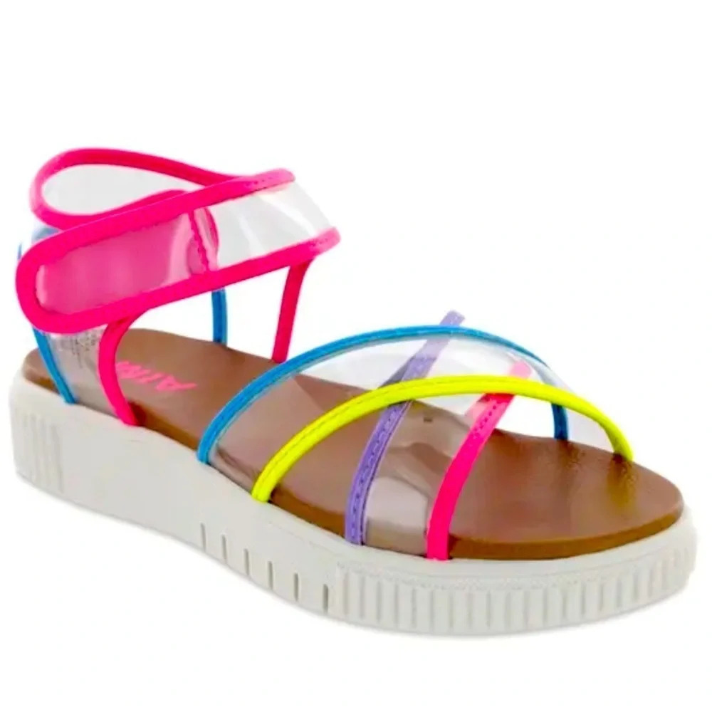 Mia Elis Clear Strap Sandals Multicolor​​